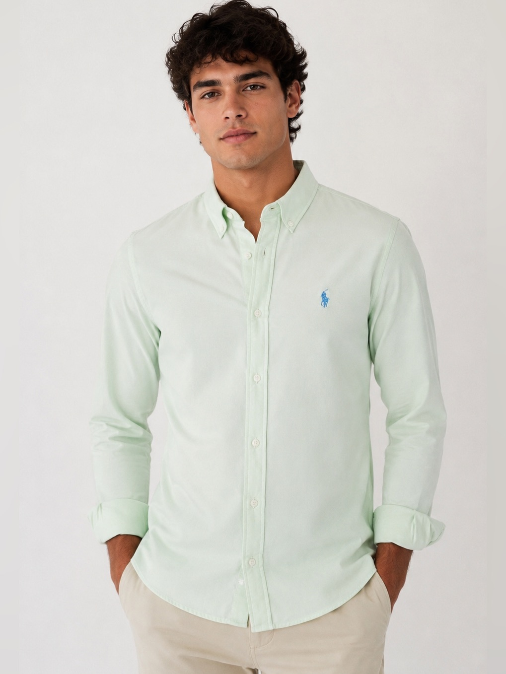 U.S. Polo Assn. Men’s 2xl Mint Green Button Down Shirt Nwt Classic
